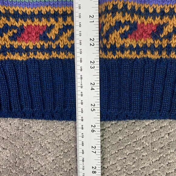 The Peruvian Connection Alpaca Sweater Women's Crewneck Aztec Southwestern - Picture 7 of 10